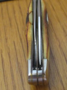 Case XX 1977 Blue Scrol  Stag  Serpentine Jack Pattern # 52087 SSP