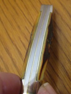 Case XX 1977 Blue Scrol  Stag  Serpentine Jack Pattern # 52087 SSP
