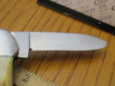 Case XX 1977 Blue Scroll Stag Handle Canoe Pattern # 52131 SSP
