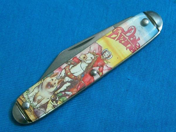 VINTAGE DALE EVANS COWBOY COWGIRL WESTERN TV NOVELTY AD FOLDING POCKET JACK KNIVES OLD WEST VINTAGE DALE EVANS COWBOY COWGIRL WESTERN TV NOVELTY AD FOLDING POCKET JACK KNIVES OLD WEST