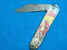 VINTAGE DALE EVANS COWBOY COWGIRL WESTERN TV NOVELTY AD FOLDING POCKET JACK KNIVES OLD WEST