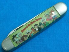 VINTAGE CAMILLUS USA GENE AUTRY SILVER SCREEN COWBOY WESTERN TV FOLDING POCKET JACK KNIVES OLD WEST