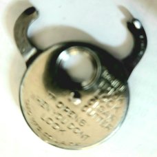 VINTAGE CIGAR CUTTER TRICK LOCK  OPENS WHEN YOU DON'T LOOK