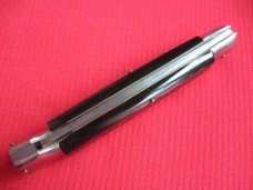 Older 9" Italian Falcon Manual Open Swing Guard Stiletto Knife 