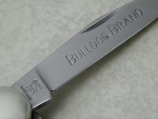 Bulldog Brand Solingen Germany Stag Copperhead Sportsman's Knife with Saw & Gutting Blade c.1998