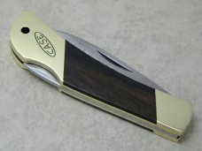 Case XX SS USA 8 Dot (1982) Wood P10051L SSP Lockback Knife OTTAWA Indian Tribe 1870-1980