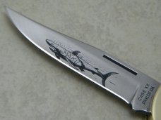 Case XX Stainless USA 2 Dot (1978) Wood P158 LSSP MAKO Lockback Knife