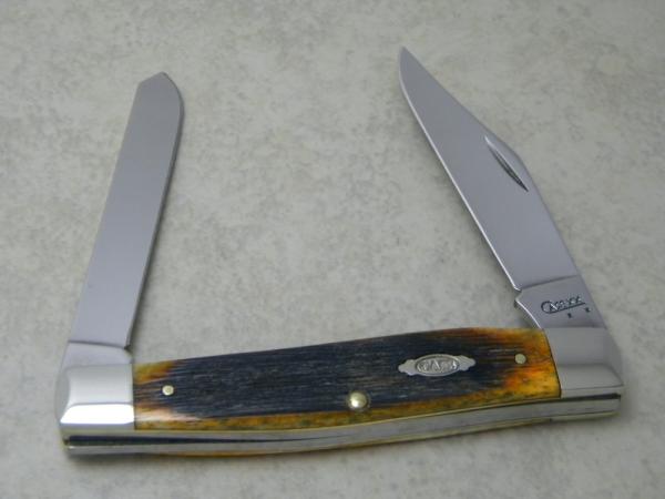 Case XX USA 2008 Autumn Barnboard Bone 6275 SS Moose Knife
