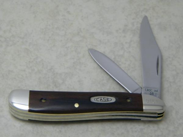 Case XX SS USA 1 Dot (1989) Cocobolo Wood CB220 SS Peanut Knife Case XX SS USA 1 Dot (1989) Cocobolo Wood CB220 SS Peanut Knife