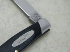 Buck Made In USA 313 Black Saw Cut Delrin Muskrat Knife c.Pre-1986