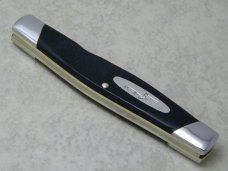 Buck Made In USA 313 Black Saw Cut Delrin Muskrat Knife c.Pre-1986