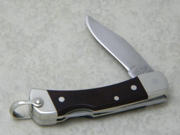Uncle Henry Schrade + USA Wood LB-1 Mini Lockback Knife 