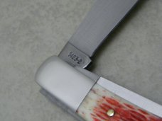 Parker-Edwards Jacksonville, AL Tennessee Highway Patrol 60th Anniversary Red Bone Trapper Knife