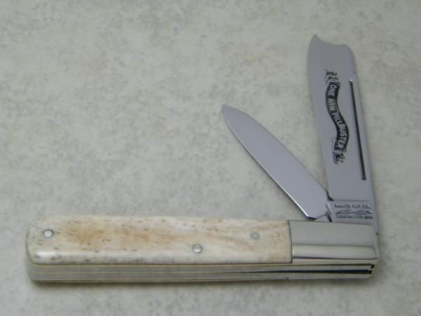 Parker Cut. Co. Surgical Steel Japan Bone One Arm Razor Pillbuster Knife