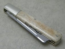 Parker Cut. Co. Surgical Steel Japan Bone One Arm Razor Pillbuster Knife