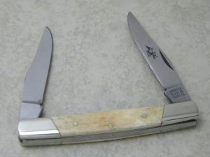 American Blade Chatt. TN Made in Japan Bone AB-25 Mini Muskrat Knife