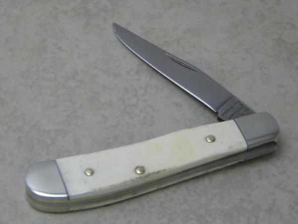Parker-Edwards Alabama, USA A95155S Bone 1 Blade Mini Trapper Knife c.1986 Parker-Edwards Alabama, USA A95155S Bone 1 Blade Mini Trapper Knife c.1986