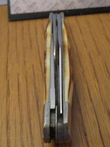 Case XX 1977 Blue Scroll Stag Handle Stockman Pattern # 5347HP SSP