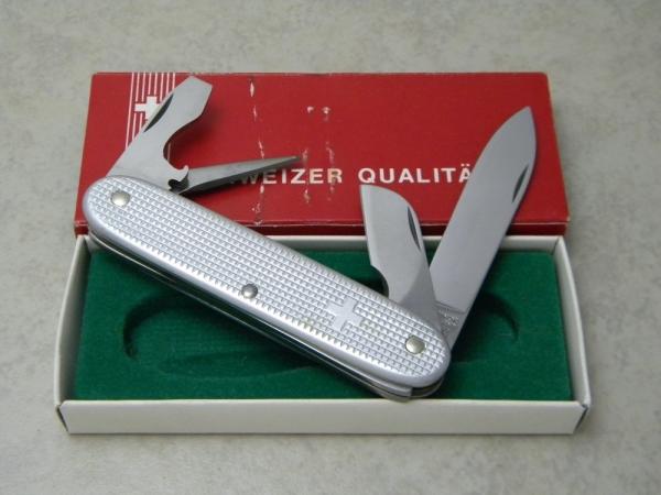 Victorinox Switzerland Silver ALOX Electrician's Knife - NIB c.1980's Victorinox Switzerland Silver ALOX Electrician's Knife - NIB c.1980's