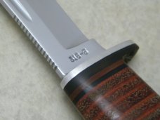 Case XX USA 1965-69 Stacked Leather 316-5 Fixed Blade Sheath Knife