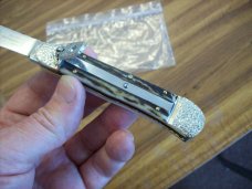 Puma Knife Springbok Automatic Stag/Antler Custom Amazing 1 of 1 UNUSED!