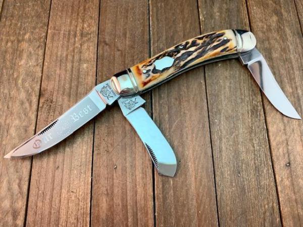 Bulldog 1st Generation S&D Our Best Sowbelly Stockman Stag 1985 Bulldog 1st Generation S&D Our Best Sowbelly Stockman Stag 1985