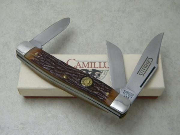 Camillus USA C-2 Delrin CCC .22 Hornet Stockman Knife in Box Camillus USA C-2 Delrin CCC .22 Hornet Stockman Knife in Box
