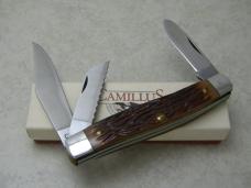 Camillus USA C-2 Delrin CCC .22 Hornet Stockman Knife in Box
