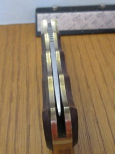 Gerber Wood Handle Folding Lock Back Model Magnum