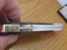 Gerber Wood Handle Folding Lock Back Model Magnum