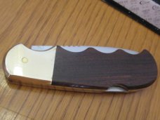 Gerber Wood Handle Folding Lock Back Model Magnum