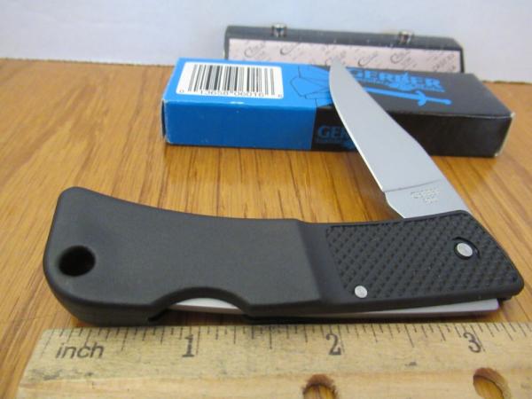 Gerber LST Clip Point Black Textured Handle Model # 400 