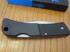 Gerber LST Clip Point Black Textured Handle Model # 400 