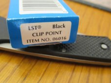 Gerber LST Clip Point Black Textured Handle Model # 400 