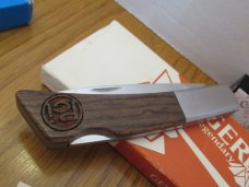 Gerber Wood Handle Silver Knight Model #300A