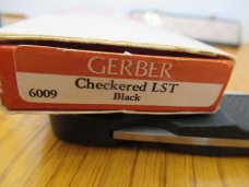 Gerber LST Clip Point Black Textured Handle 