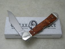 Case Select USA 2004 Amboyna Burl Wood 71549L SS Copperlock Knife in Box
