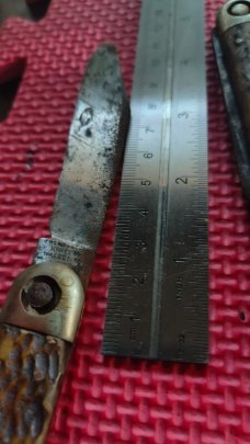 Press Button Knife Co parts