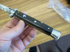 Renzo Beltrame 11" Stiletto Automatic Swivel Bolster Bayonet W/Buffalo Horn Handles Beauty!