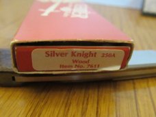 Gerber Wood Handle Silver Knight Model #250A
