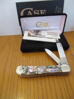 Case XX 2021 Abalone Pearl Copperhead Pattern # 8249W SS