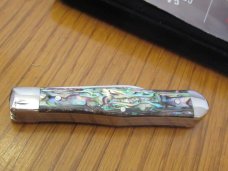 Case XX 2022 Abalone  Pearl Half Coke Bottle Pattern # 8225 1/2  SS