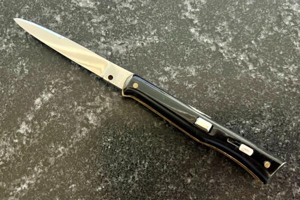 Rare 1960's Ackermannchen Switchblade Knife, Made In Italy, Unused, 5.75 Inch Rare 1960's Ackermannchen Switchblade Knife, Made In Italy, Unused, 5.75 Inch