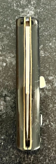 Rare 1960's Ackermannchen Switchblade Knife, Made In Italy, Unused, 5.75 Inch
