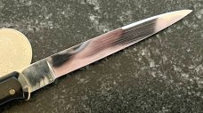 Rare 1960's Ackermannchen Switchblade Knife, Made In Italy, Unused, 7 Inch 
