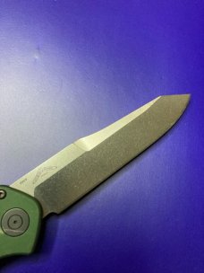 Benchmade Osborne 9400 Automatic Knife Green Aluminum 