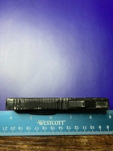 CobraTec LIGHTWEIGHT BLACK OTF Knife