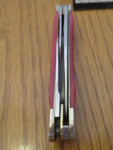 Hen Rooster Red Jigged bone Stockman Pattern # 313RPB