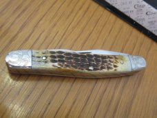 Case XX 1983 Second Cut New Grind Scrolled Bosters Muskrat