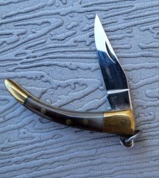  Set of Two Miniature Jaguar knives, 1 1/2" , Made in Italy